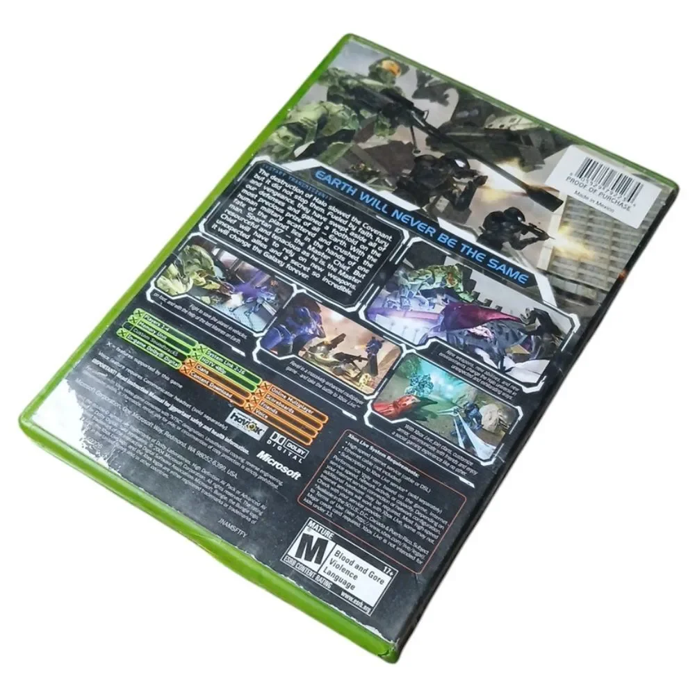 Xbox Halo 2 Case Amd Manual‎ ONLY